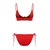 Trendyol Milla Ženski kupaći kostim Tbess26Bt00089, Crveni