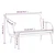 Vidaxl Klop modra 110x76x80 cm žamet