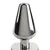 Mr. Steel Heavy Steel Butt Plug Medium Silver