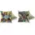 Aberto Design AB 4500 4501 Set od 2 dekorativna jastuka, 43 x 43 cm, Šareni