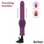 Action Roxer Heating, Thrusting & Vibrating Sex Machine with Remote Control Purple