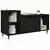 TV ormar Crni hrast 100 x 35 x 55 cm Konstruirano drvo