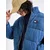 Tommy Jeans Prehodna jakna  moder denim