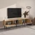 Hanah Home TV Komoda Ramsey, 180x50x29,6 cm, Hrast