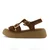 Mona Shoes Ženske sandale, Soft uložak, Kožne, Braon