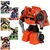 Mega Creative Preoblikovalna igrača ROBOT + KARTICE, 2-v-1 avtomobilski robot, igrača TRANSFORMERS za otroke, starejše od 3 let, MEGA CREATIVE