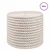 Vidaxl Vrv iz jute 10 Bela 100% Tossa jute