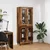 Highboard 2 pcs Staro drvo Inženjerska drva i staklo