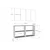 Hanah Home Konzolni sto Woise Bohem KM120, 120x75x29.6 cm, Hrast