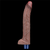 LoveToy Real Softee Vibrating Dildo 10.5 Brown