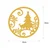 WALLXPERT XMASGOLD 027 Zidna dekoracija