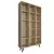 Hanah Home Polica za knjige Zipa, 100x184x25 cm, Braon