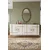 Hanah Home komoda Ilay 180, 180 cm, hrast Sapphire / bela / zlatna