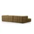 Atelier del Sofa Ugaona garnitura Cady 100x72x300cm Kaki