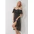 Trend Alacati Stili Ženska haljina ALC-X11743, Midi, Crna