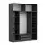 Hanah Home Garderober Kale-5173, 180x235x52 cm, Antracit