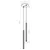 Sollux SL.1866 - Luster na sajli ARCHE 2xG9/8W/230V bela