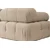 Atelier del Sofa Fotelja Doblo 100x80x105cm Breskva