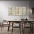5-delna slika vintage ornamenti - 100x50