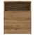 Vidaxl Nočna omarica artisan hrast 50x32x60 cm inženirski les