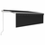 Automatska tenda s roletom i senzorom LED 4,5 x 3 m antracit