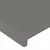 LED uzglavlje tamnosivo 180x5x78/88 cm od tkanine
