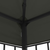 vidaXL Paviljon 3x4 m antraciten