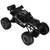 WOWO Velik RC avto Rock Crawler 4x4 1:8 z LED - črn