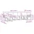 Set vanjskih sofa s jastukom 7 pcs Bijela i antracit Poliester