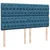 Vidaxl Box spring postelja z vzmetnico modra 180x200 cm žamet