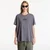 Majice Alpha Industries Basic T-Shirt Contrast Stitch Grey Black/ Black S
