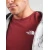 THE NORTH FACE Majica REDBOX temno siva/ognjeno rdeča/bela