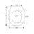 8M426101 Villeroy & Boch Subway 3.0 WC deska