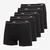 Bokserji Hugo Boss Boxer Briefs 5-Pack Essential Black XL