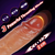 SuperLove Realistic Thrusting & Heating 3in1 Silicone Dildo with Remote Flesh