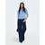 JDY Bluza JDYMARINA modra/bela