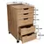 Hanah Home Komoda Atlas 1600-62, 40x77,4x55 cm, Braon