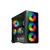 SAVIO SAVIO PC Case Prime X1 ARGB Steklo Črna