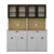 Hanah Home ormar za kafe kutak Nero Twin 1600-226, 160 cm, beli