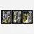 Wallity Set uramljenih slika 3SC140, 3 dijela