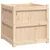 Vrtna sadilica 60 x 60 x 60 cm od masivne borovine