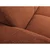 Rjava sedežna garnitura iz tkanine bouclé 170 cm Molino – Micadoni Home