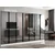 Hanah Home ormar sa reflektujućim staklom Nisa 20642, 315 cm, beli