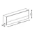 Top Light - LED spoljašnje zidno svetlo IMOLA LED/16W/230V 3000/4000/6000K IP54 30 cm