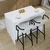 Hanah Home 2798 kuhinjski sto s policama 120 × 100 × 80 cm, bela