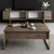HANAH HOME Set za dnevnu sobu Luxe Set Walnut Gold