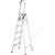 Aton Aluminijumske sklopive platformske merdevine ATN-DLH105, 4+1 99cm