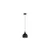 Viseća lampa Roccaforte 1 crna
