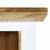 Vidaxl Visoka omarica bela in rjava 40x30x128 cm trden mangov les