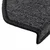 Prostirke za stepenice 10 kom 65x24x4 cm antracit poluokrugle velike
